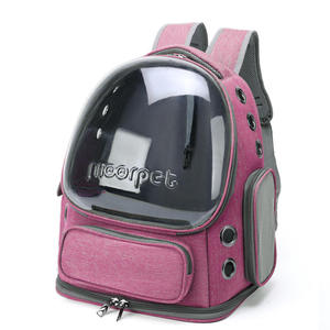 OEM ODM Elegant Luxury Zipper Pet <b>Backpack</b> Hot Selling Portable Eco-Friendly Oxford Transparent Breathable Classic Fashion for - Product Image 6
