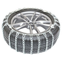 Carretilla elevadora de acero de aleación antideslizante cadenas de nieve rueda de tractor cadena de nieve antideslizante