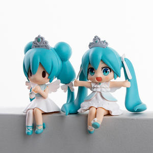 Figura de Anime de Fábrica de 7CM, <span class=keywords><strong>Serie</strong></span> Sentada, 15º Aniversario, Modelo Lindo, Juguete, Regalo, Figura de Acción, Decoración para Pastel, Adorno para Coche - Product Image 2