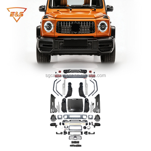 Kit Carrozzeria Stile G63 per <span class=keywords><strong>Mercedes</strong></span> <span class=keywords><strong>Classe</strong></span> G W463 Facelift W464, Componenti Auto per Conversione G63 - Product Image 4