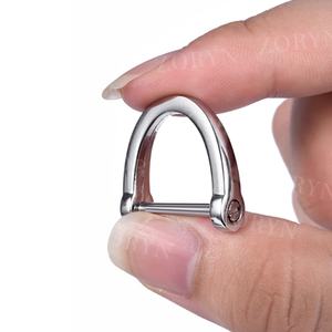 Anillo de Herradura de Titanio Puro Tipo U-D, Hebilla de Conexión Multifunción, Adecuada para Mochilas y Accesorios de Joyería - Product Image 6