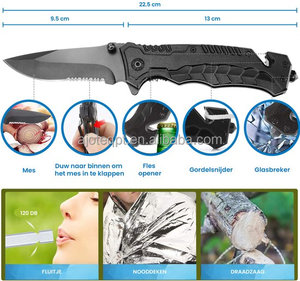AJOTEQPT Kit d'équipement de survie d'urgence Équipement d'aventure en plein air pour le <span class=keywords><strong>camping</strong></span> Randonnée Sécurité pour le stockage de survie - Product Image 2