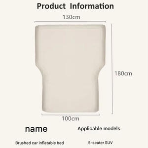 Matelas gonflable de camping portable de haute qualité pour coffre de voiture, lit de voyage portable pour coffre - Product Image 3