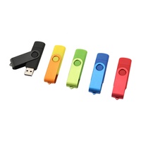 Unidad Flash Usb tipo C giratoria con logotipo personalizado, Pendrive 2,0 de Metal, 3,0