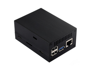 Boîtier de refroidissement en aluminium RDK-Case-A Waveshare Stripe pour RDK X3 avec radiateur actif intégré à ailettes - Product Image 2