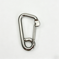 316 Edelstahl Auslöse-Drehwirbelhaken Schnellverschluss Tauchhaken Marine-Hardware Boot Yacht Rigging Zubehör