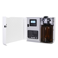 Diffuseur d'arômes professionnel intelligent 800 ml avec contrôle par application, blanc/noir, pour huiles parfumées, électrique