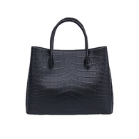Sac à main de luxe pour femme, sac fourre-tout, sac crocodile, grand sac de créateur, sac bandoulière, sac pour femme