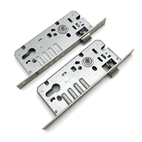 Corps de serrure à mortaise en fer galvanisé à quatre boulons 8545 avec cylindre de serrure pour ensemble de serrures de porte en bois - Fabricant d'usine