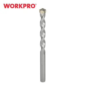 Workpro 3Mm Tungsten Carbide Tip En Lichtmetalen Shank Steenboor Voor Baksteen Tegel