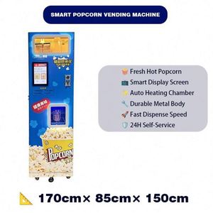 Industrial Automatic Gas Powered <b>Corn</b> <b>Snack</b> Processing Equipment High Output Stainless Steel Maker Popcorn Machine - Product Image 3