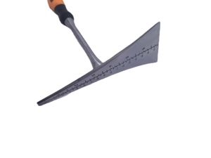 SINOTOOLS Outil à main pour la maison, petite <span class=keywords><strong>houe</strong></span> <span class=keywords><strong>de</strong></span> jardinage avec manche en caoutchouc et lame en acier - Product Image 2