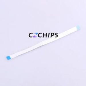 JS05A-20P-200-4-8 FFC Cable (Flexible Flat Cable) P=0.5mm Connector 20P 0.5mm 0.3mm Non-Inverting - Product Image 2