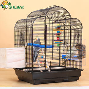 Petite cage à oiseaux pour perruches, perroquets, tourtereaux, perruchons, pinsons, canaris, cage en métal pour perroquets pour la maison, <span class=keywords><strong>cages</strong></span> de reproduction pour perruches - Product Image 5