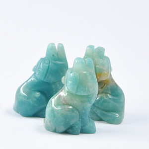 Souvenirs de mariage DIY pour invités – Artisanat en cristal naturel : Petit dragon, pierre de sang, <span class=keywords><strong>loup</strong></span> – Cadeau pour homme – Objets artisanaux en cristal - Product Image 6