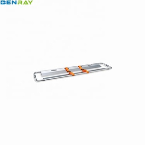 BR-TL001 soccorso di emergenza paziente ospedale verde medico ICU <span class=keywords><strong>barella</strong></span> Scoop Transfer Quarter pieghevole Scoop <span class=keywords><strong>spinale</strong></span> Board - Product Image 2