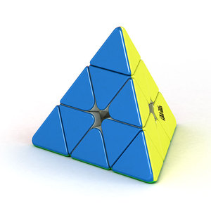 Cube pyramidal magnétique Weilong 3x3, jouet de puzzle magique professionnel et fluide pour adolescents - Product Image 1