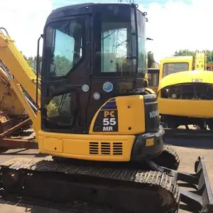 Used Japan Komatsu PC55 MR 5TON Mini Used Excavator for Sale