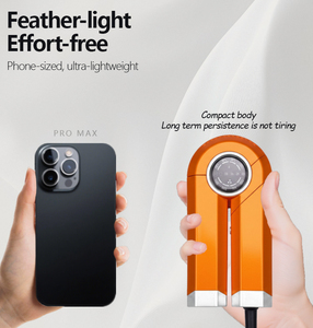 Secador de Pelo Portátil Plegable con Motor AC de 1400W, 110,000 RPM, Bajo Ruido, Iones Negativos, 4 Velocidades, Aire Caliente/Frío, Diseño Exclusivo, LED - Product Image 3