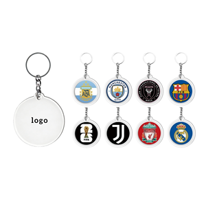 Llaveros Personalizados de Acero Inoxidable y Plástico, Duraderos y Ligeros, con Logotipo de Equipo de Fútbol, Recuerdos de Club, Regalos para la Copa Mundial - Product Image 1