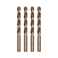 Forets hélicoïdaux en carbure de cobalt M35 à tige droite, outils de perçage à grande vitesse HSS, jeu de forets hélicoïdaux pour l'acier inoxydable