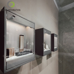 Agencement global de bijouterie de luxe, conception de kiosque à bijoux sur mesure, vitrine de magasin de détail, design de boutique de bijoux - Product Image 5