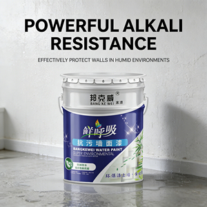 Peinture murale intérieure au latex à base d'eau, blanche, pour usage domestique, écologique, auto-appliquable, petit seau, reconditionnée - Product Image 5