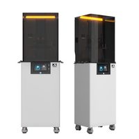 Impresora 3D LCD Industrial K1 (7K/13.6") con Nivelación Automática, Impresora 3D de Resina LCD SLA SLM para Modelos de Figuras de Acción
