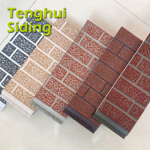 Bảng điều khiển trang trí tường ngoại thất nhẹ 16mm Bảng điều khiển bánh sandwich bọt polyurethane - Product Image 2