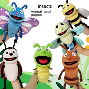 Cho Amazon Hot di chuyển cá mập tay búp bê đồ chơi PP bông đầy sang trọng động vật biển cho cha-con tương tác với mở miệng - Product Image 3