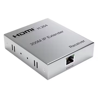 Venta al por mayor H 264 OEM HDMI sobre IP extensor de red 1080P 60Hz 200M sobre Cat5e Cat6 uno a muchos modos sobre conmutador Ethernet Full HD