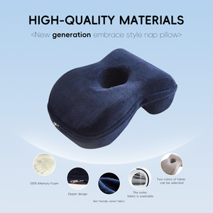 <span class=keywords><strong>Coussin</strong></span> de sommeil YUE RISE en mousse à mémoire de forme, avec support de <span class=keywords><strong>bras</strong></span> arqué, anti-étranglement des mains, anti-pression, à récupération lente - Product Image 4