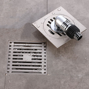 Drain <span class=keywords><strong>de</strong></span> sol <span class=keywords><strong>de</strong></span> douche carré moderne certifié crépine en métal oxydé <span class=keywords><strong>grille</strong></span> amovible graphique <span class=keywords><strong>insert</strong></span> <span class=keywords><strong>de</strong></span> carrelage <span class=keywords><strong>pour</strong></span> appartement salle <span class=keywords><strong>de</strong></span> bain - Product Image 3