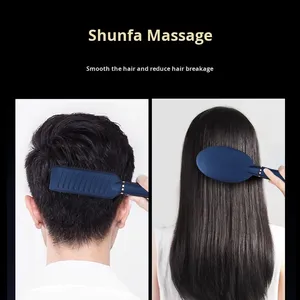 Peine Profesional <span class=keywords><strong>de</strong></span> Plástico para Peluquerí<span class=keywords><strong>a</strong></span>, Impermeable, Moderno, <span class=keywords><strong>de</strong></span> <span class=keywords><strong>Nueve</strong></span> Líneas, para Peinar el Cabello, Dar Volumen, Curvado y Grande - Product Image 4