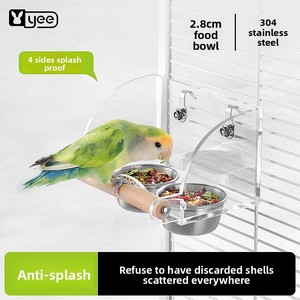 Mangkuk Makanan Burung Anti Cipratan untuk Penggunaan di Luar Ruangan, Tempat Makan Burung Anti Cipratan - Product Image 5