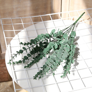 Bán Sỉ Trực Tiếp Từ Nhà Máy Lá Bạch Đàn Nhân Tạo Xanh Cành Hoa Bạch Đàn Giả - Product Image 2