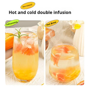 Cung Cấp Bán Buôn Tự Nhiên Bưởi Mứt Trà Lành Mạnh Thành Phần Bột Giấy Thực Trong Bong Bóng Hộp Trà Chai Bao Bì Đồ Uống - Product Image 5