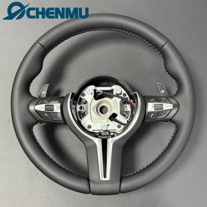Volant de direction en cuir modifié de haute qualité, couverture intégrale, <span class=keywords><strong>M</strong></span> <span class=keywords><strong>Sport</strong></span> pour <span class=keywords><strong>BMW</strong></span> F10 F30 F15 F80 F01 F02 F87 - Product Image 2
