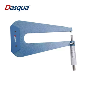 Dasqua 0-25mm Special Deep Throat <b>Micrometer</b> Spherical Tube Sheet 0.006mm High Accuracy 4561-1005 Sheet Metal <b>Micrometer</b> - Product Image 3