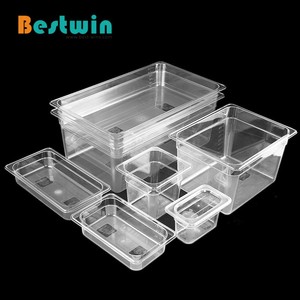 Plateau de stockage de nourriture en plastique profond de 6 ''Polycarbonate PC Gastronorm Container 1/4 Gn Pan pour <span class=keywords><strong>Restaurant</strong></span> - Product Image 5