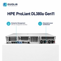 Serveur GPU HPE ProLiant DL380a Gen11 2U 2P avec processeurs évolutifs Intel Platinum 8460Y+ 2,3 GHz de 4e/5e génération en stock