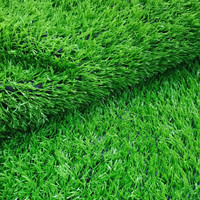 Meisen Buntes Kunstrasen für Hausgarten landschaften Indoor Outdoor Holzdeck WPC SPC Bodenbelag Allwetter grüner Teppich