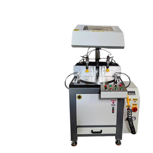 Scie à découper à tête unique pour le traitement des profilés de fenêtres et de portes en aluminium, à tout angle - Product Image 1