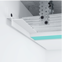 Profilé d'angle en acier galvanisé en forme de L pour carrelage mural, décoration intérieure moderne, protection des bords