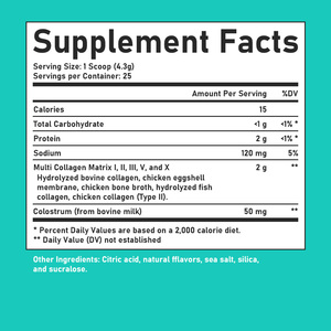 Poudre de collagène et de colostrum personnalisée avec protéines et sodium pour soutenir la santé digestive et immunitaire – Boisson en poudre - Product Image 6