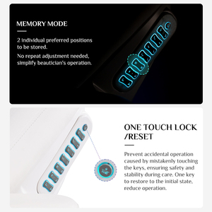 <span class=keywords><strong>Table</strong></span> <span class=keywords><strong>de</strong></span> soin électrique haut <span class=keywords><strong>de</strong></span> gamme à 4 moteurs avec airbag lombaire et matelas <span class=keywords><strong>chauffant</strong></span>, réglable pour salon <span class=keywords><strong>de</strong></span> beauté et clinique <span class=keywords><strong>de</strong></span> spa - Product Image 3