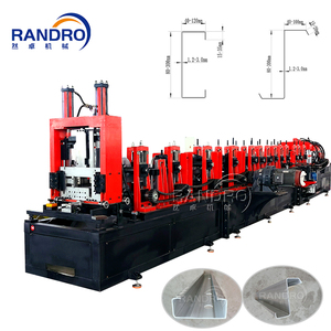 Randro hoàn toàn tự động điều chỉnh 80-300mm CZ khung thép có thể thay đổi czu xà gồ cuộn tạo thành máy cho nhà Kết Cấu Thép - Product Image 1