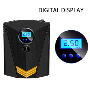 ضاغط هواء محمول سلكي كهربائي محمول إطار رقمي أوتوماتيكي للسيارة ضاغط هواء عجلة - Product Image 2