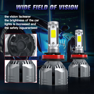 Accessoires de voiture <span class=keywords><strong>2022</strong></span> r11 led phare 6000k 12v focos led para led phares antibrouillard h11 led phare voiture led lumières h11 phares - Product Image 5