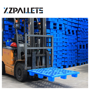 Paleta Euro de plástico de alta calidad 1200x800 48x32 nuevo almacenamiento de almacén HDPE paleta de plástico reciclado de Servicio Ligero a la venta - Product Image 4